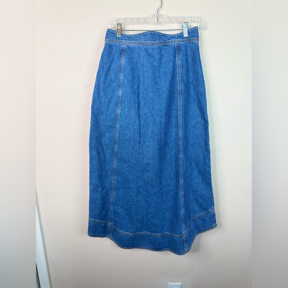 NWT - FARM Rio Blue Denim Skirt - Picture 11 of 11